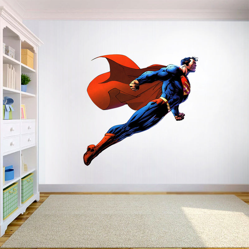 מדבקות קיר גדולות דגם סופרמן 2